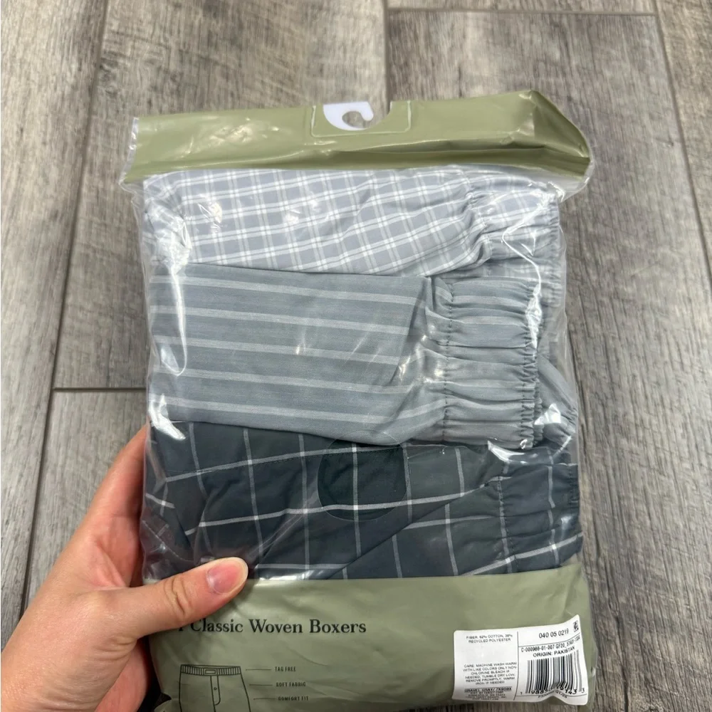 Goodfellow Mens Woven‎ Boxer Pack